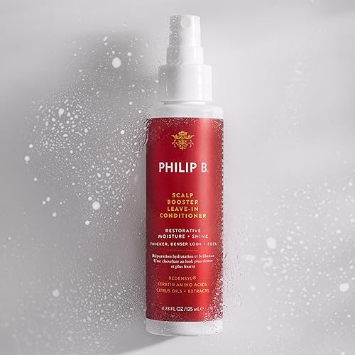 Miniatura 4 de Philip B. Sistema de refuerzo del cuero cabelludo incluye tratamiento prelavado del cuero cabelludo, champú, acondicionador sin enjuague y