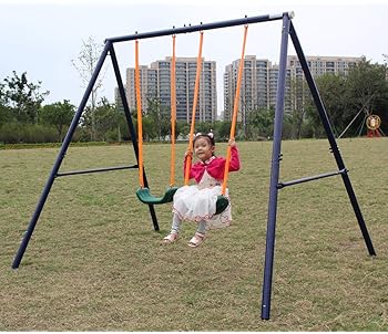 narrow swing set