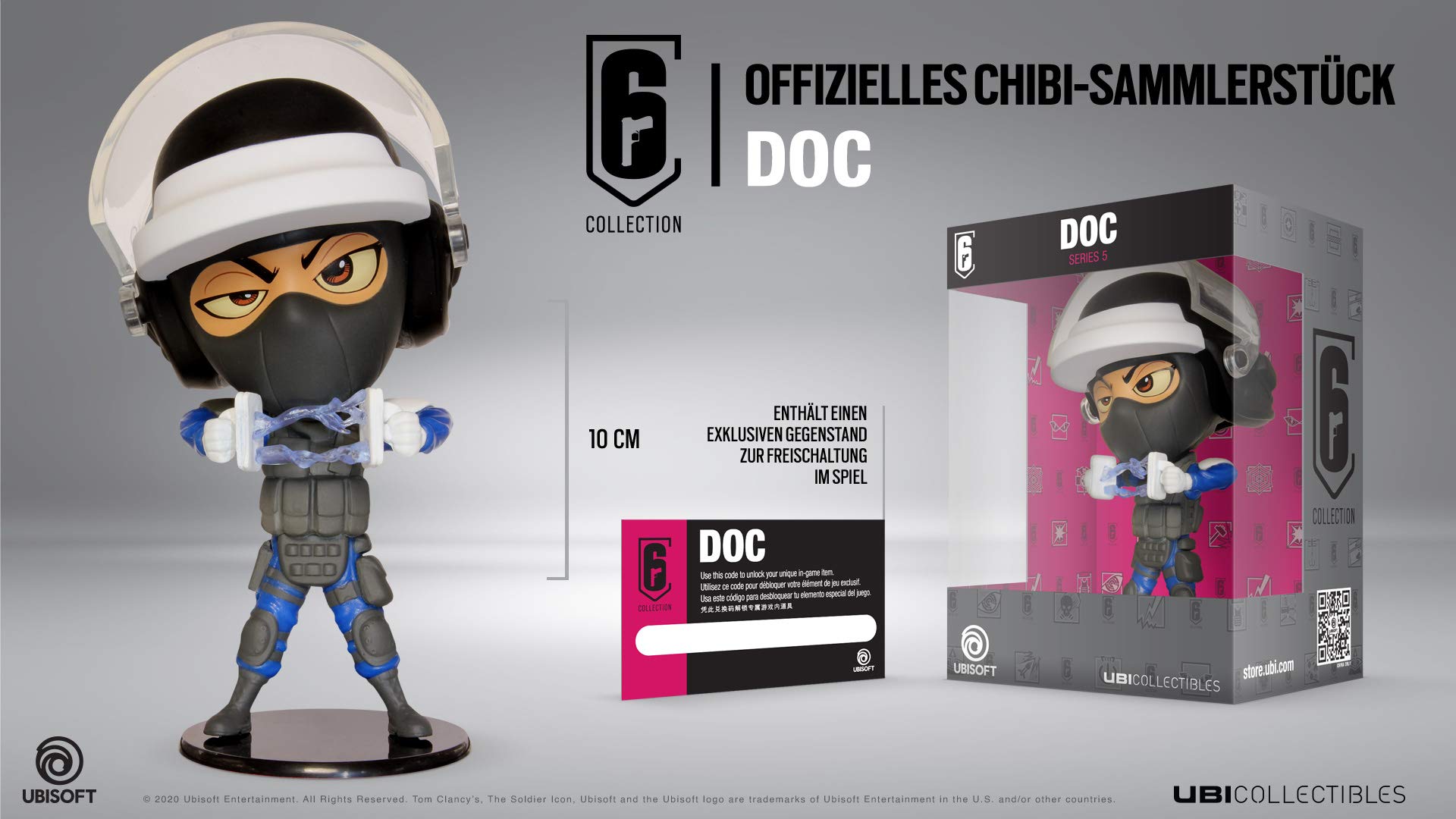 Ubisoft Six Collection Doc Figur Rainbow Six Siege Serie 5