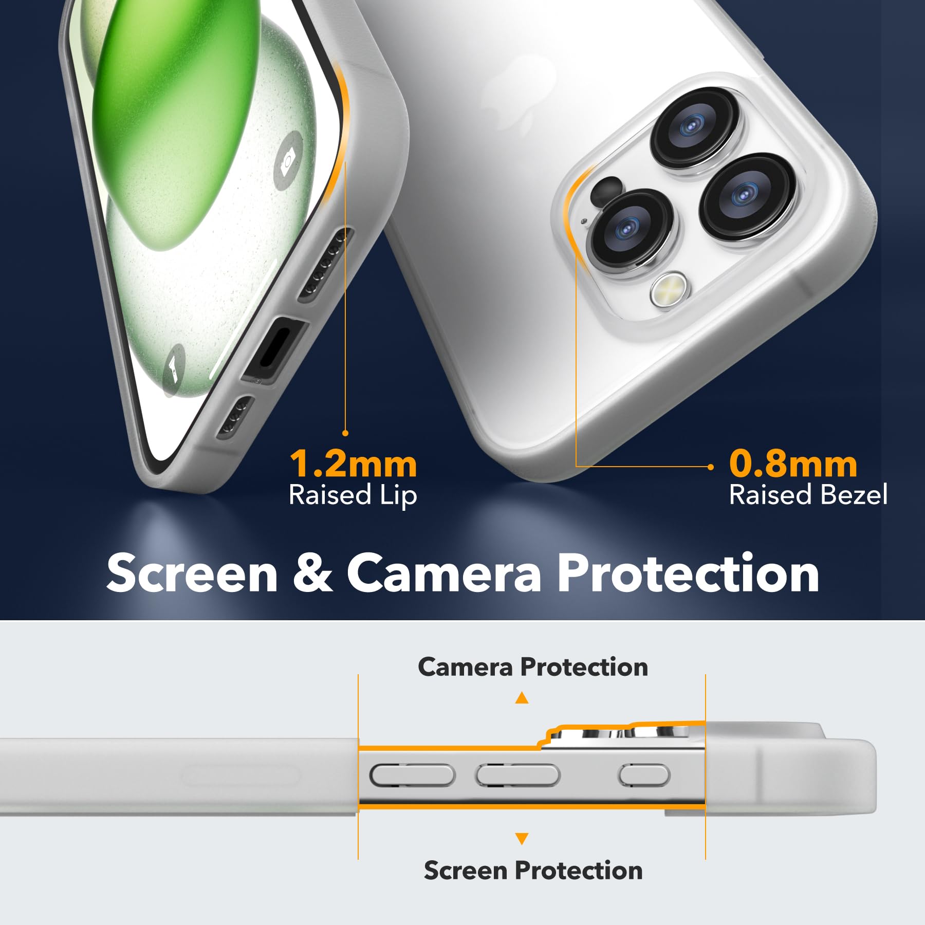 Amazon.com: Gatita for iPhone 16 Pro Case Clear, Sturdy