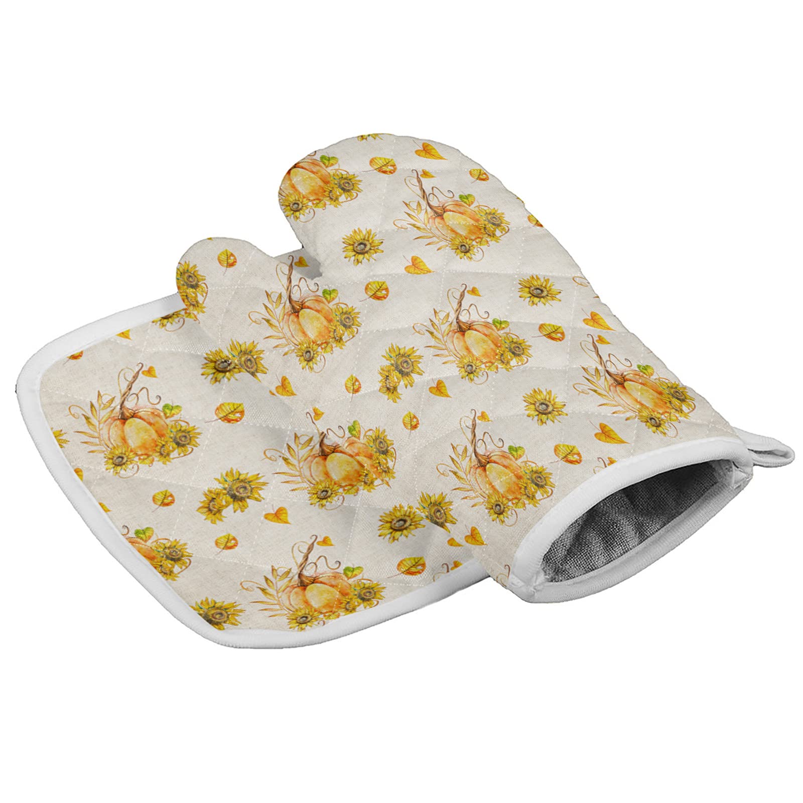 Oven Mitts 2-Piece Set Mitt and Potholder