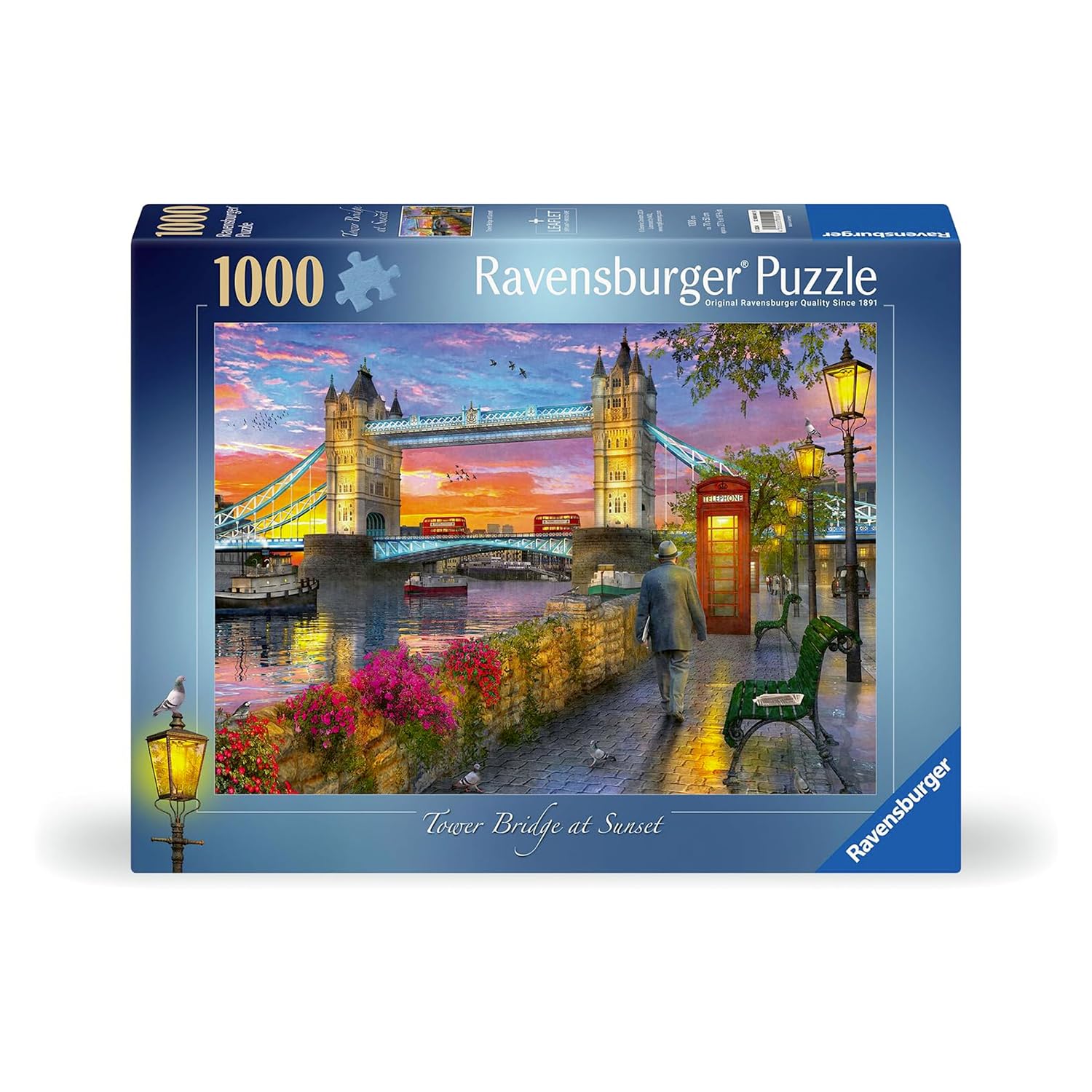 Amazon.com: Ravensburger - London: Tower Bridge 1000 Piece Puzzle