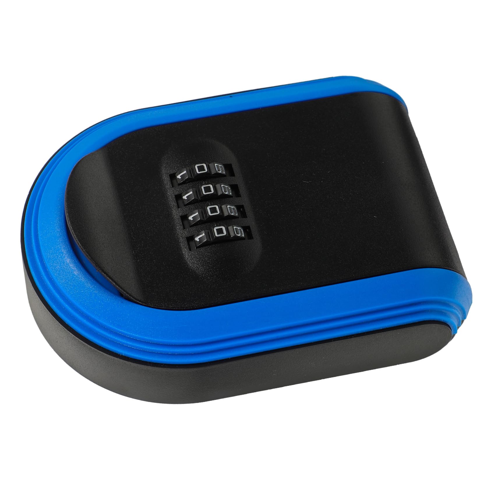 PLAFOPE Caja De 3 Uds Para Colgar En La Pared Cajas De Cerradura Soporte Para Llaves Para Casillero De Llaves Para Exteriores Plástico Azul