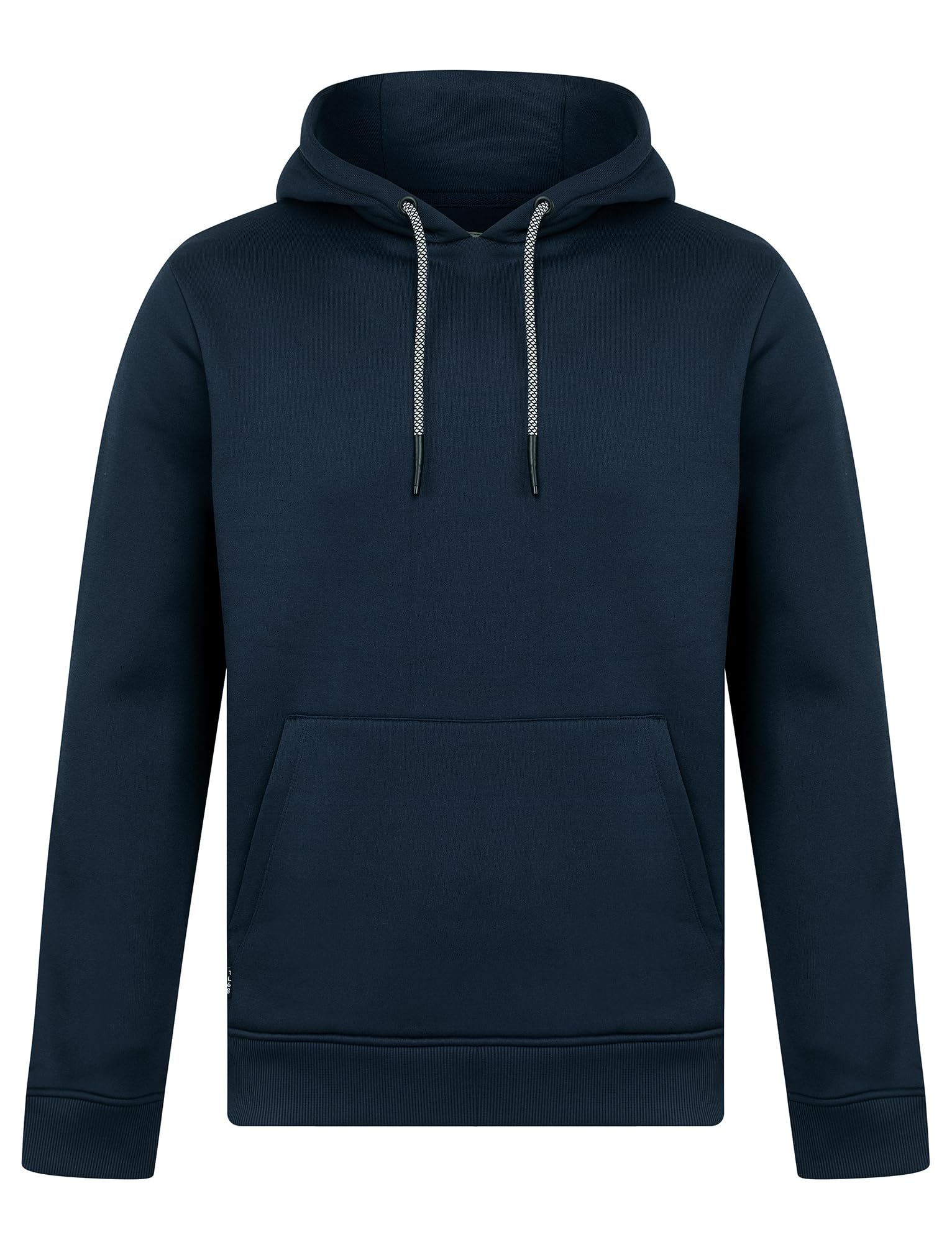 Tokyo Laundry Men's Plain Brushback Fleece Pullover Hooded Top