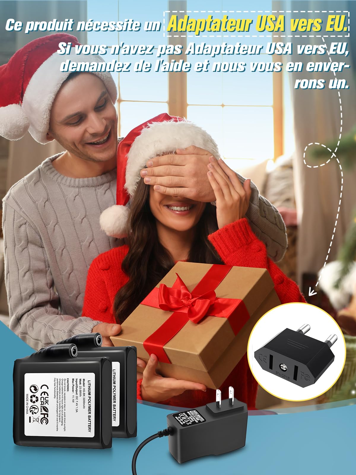 POSUGEAR Gants Chauffants Fins pour Homme Femme,7.4V 3200mAh*2 Gants Électriques à Batterie Rechargeable,Gants Chauffants d'hiver Écran Tactile, 3 Température Réglablepour Randonnée, Ski, Randonnée