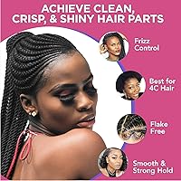 Vista 7 de Esha Slick N Slay - Gel de trenzado 3 en 1 Ultra Extreme Hold Hidratante y Acondicionador para Locs, Twists, Trenzas y Bordes (COCO, 17 onzas)