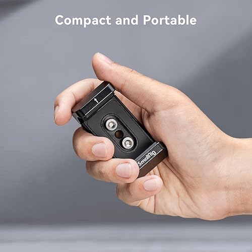 Miniatura 3 de SmallRig Soporte de banco de energía de aluminio, abrazadera de montaje Powerbank compatible con rango de ancho: 2.087 in – 3.307 in (2.1–3.3