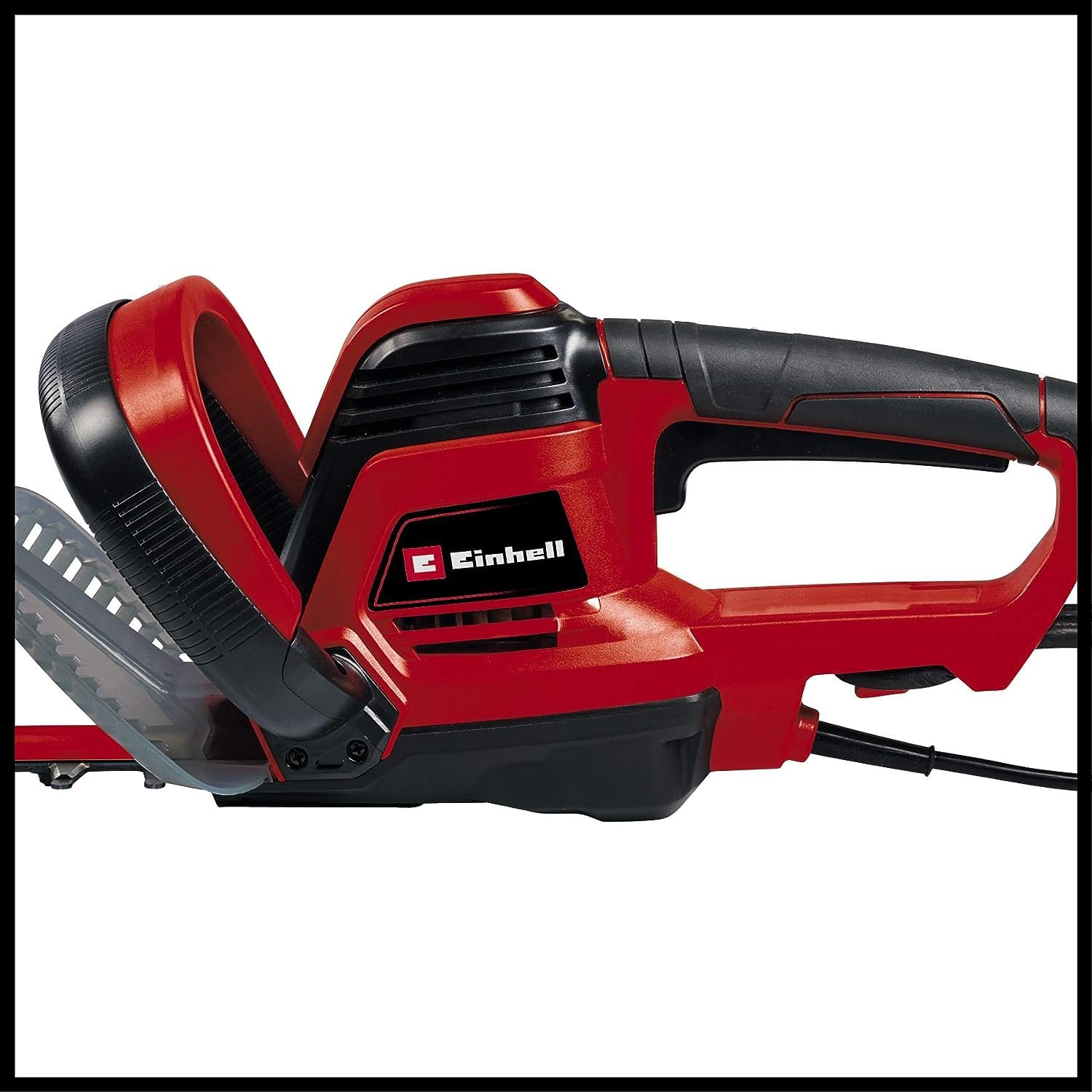 Einhell Recortasetos eléctrico GC-EH 6055/1 (600W, longitud de corte: 550mm, longitud de la hoja: 610mm, espacio entre dientes: 26mm, Corte por minuto: 2800 min-1)