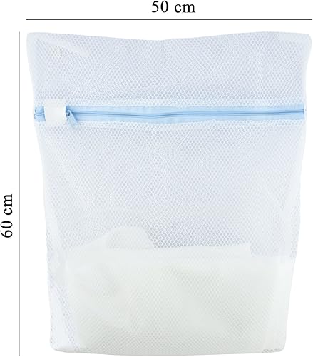 Miniatura 6 de Hand Medium - Bolsas de lavado de ropa (15.7 x 19.7in, resistente, densas, con cremallera, ideal para delicados, separados y ropa interior,