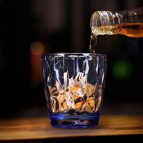 Miniatura 9 de Hebaogugu Vasos de plástico, vasos para beber, vasos apilables, vasos acrílicos irrompibles, tazas de café de plástico, vasos de plástico para