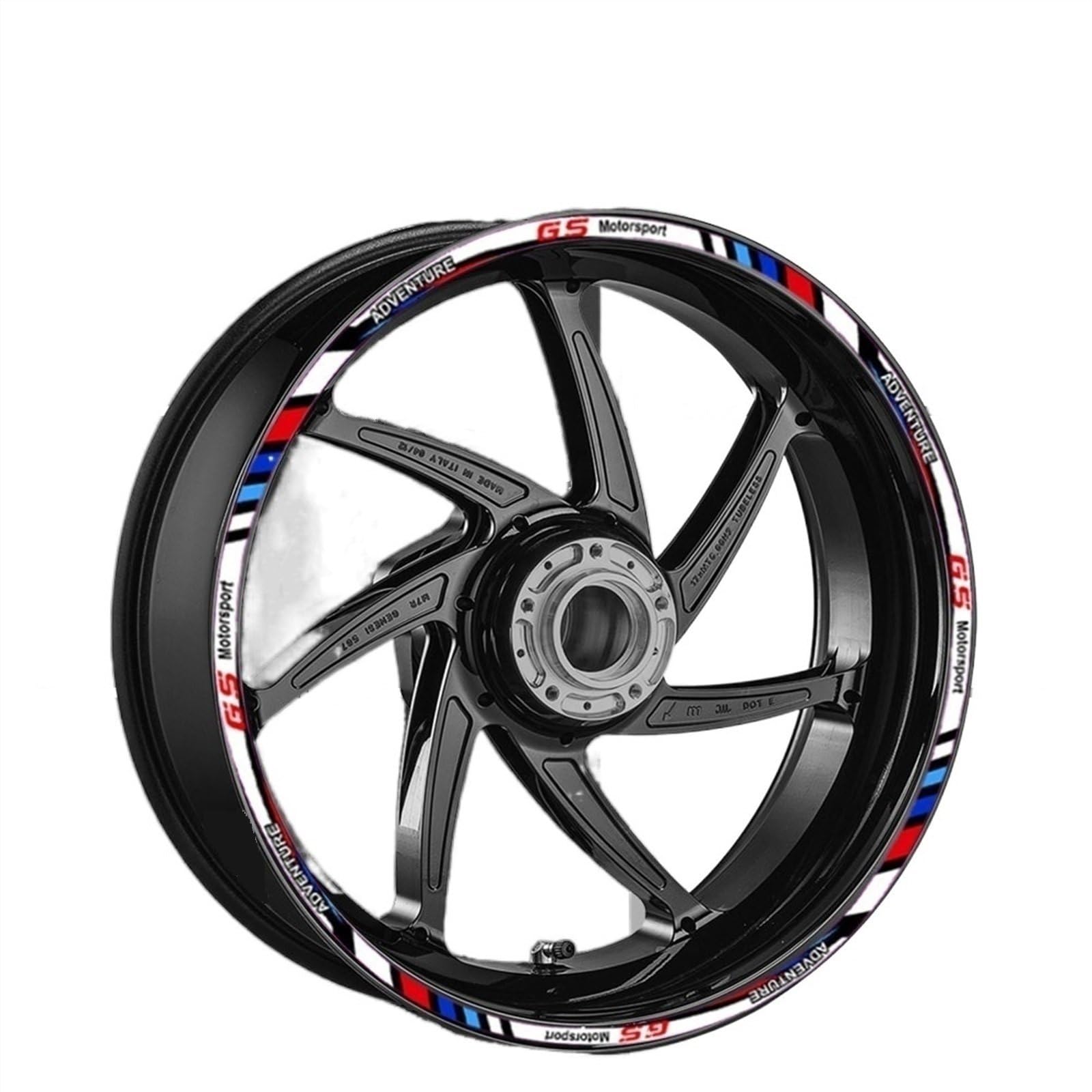 for R1200GS R1250GS for A&dventure for F650GS F700GS F750GS Wheel Stickers Motorcycle Sticker Wheel Rim Decal