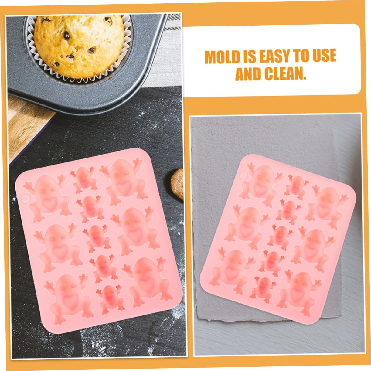 SEWACC 10pièces Moule Pour Et Chocolat Forme De Pour Pâtisserie Et Décoration De Gâteaux Facile à Nettoyer Utiliser