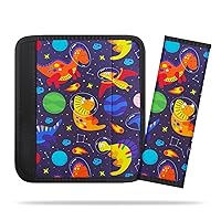 Vista 11 de Paquete de 2 fundas para cinturón de seguridad para niños, lindo patrón de sirena, almohadillas para cinturón de seguridad de automóvil para niñas