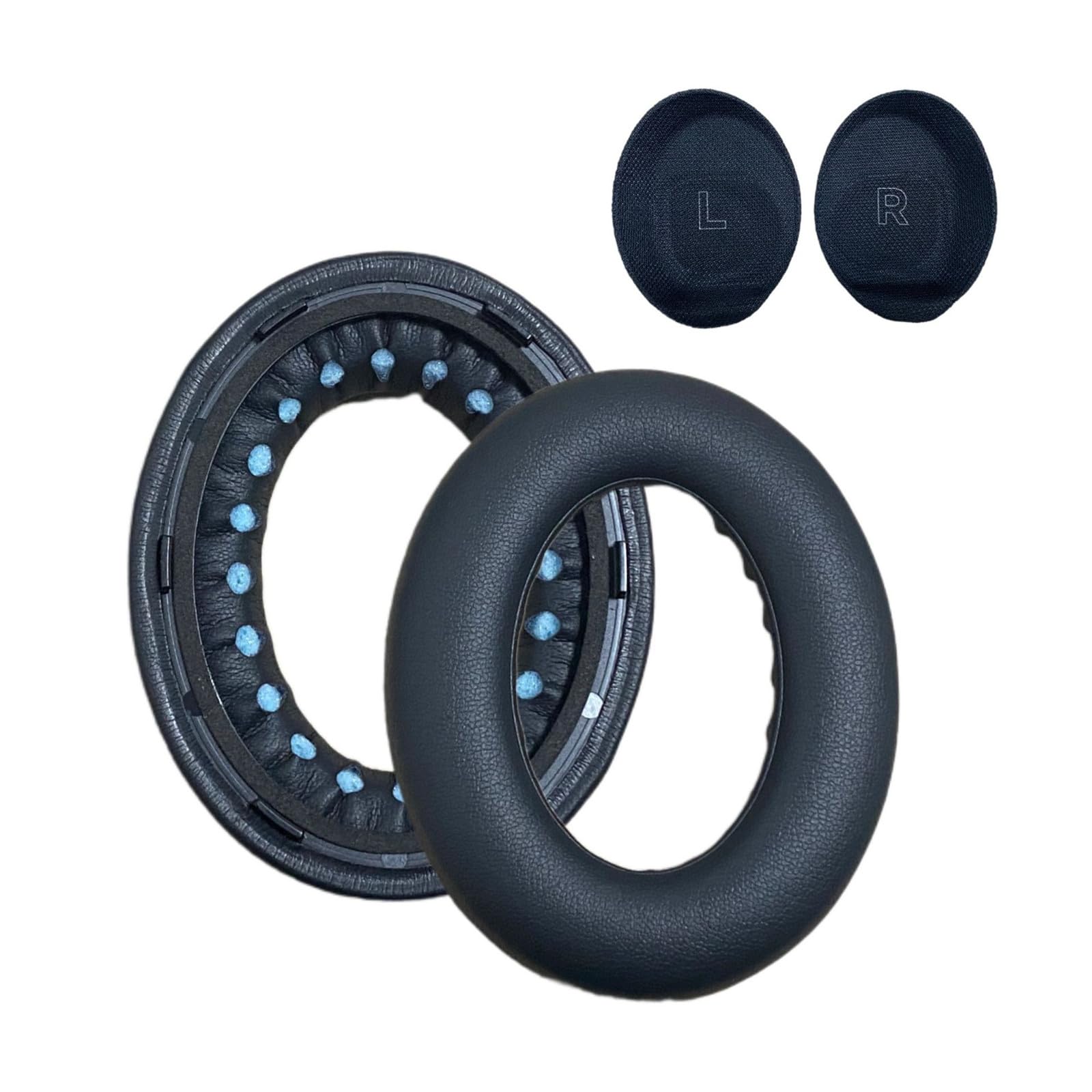 Coussinets de rechange confortables pour écouteurs respirants, coussinets protéinés pour oreilles, coussinets d'oreille pour un son amélioré