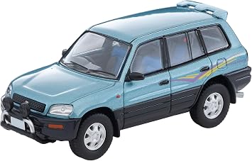TOMYTEC 336204 Tomica Limited Vintage Neo 1/64 LV-N354b Toyota RAV4L V Light Blue/Gray 95 Complete Product