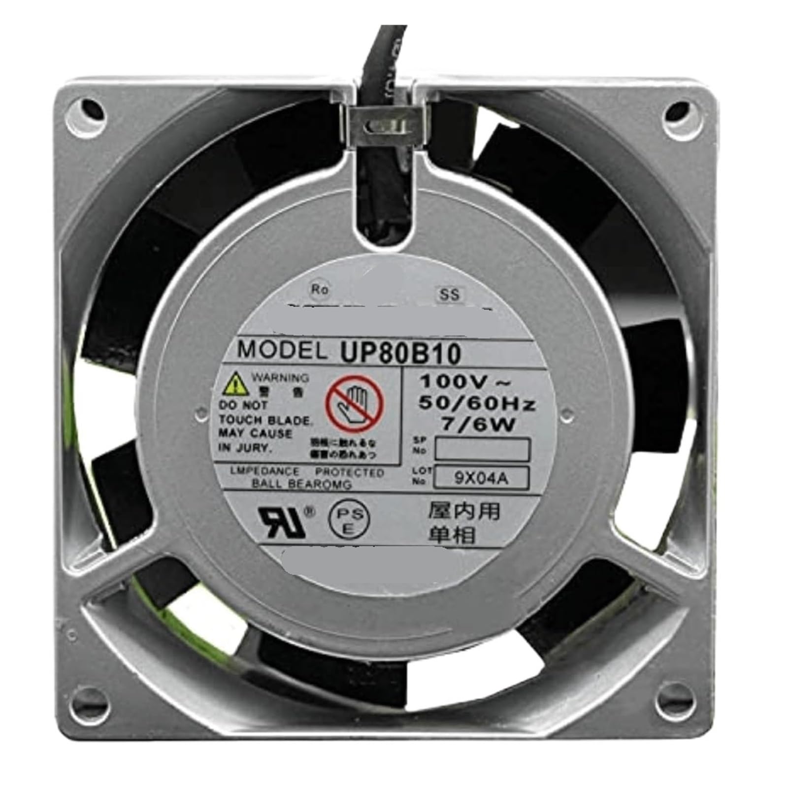ZBWZXBDJ UP80B10 AC 100V 7/6W 80 * 80 * 25MM 2 WIRE fan