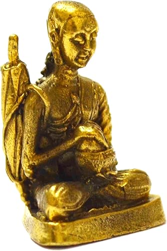 Miniatura 2 de Amuletos tailandeses joyería regalo Phra Sivalee Mini Buddha Amuleto Lucky Trade Money Riqueza rica, Latón