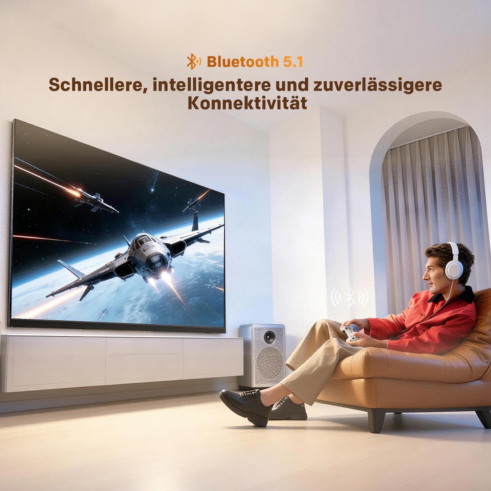 coocaa 32 Zoll Fernseher, 80cm, Smart TV mit Superior QLED Tech, HDR10, HLG, 1.5GB RAM für flüssiges Streaming, Dolby Audio, Triple Tuner DVB-T/-T2/-C/-S/-S2 CI+, Bluetooth 5.1, 32CTQH38Z, 2026