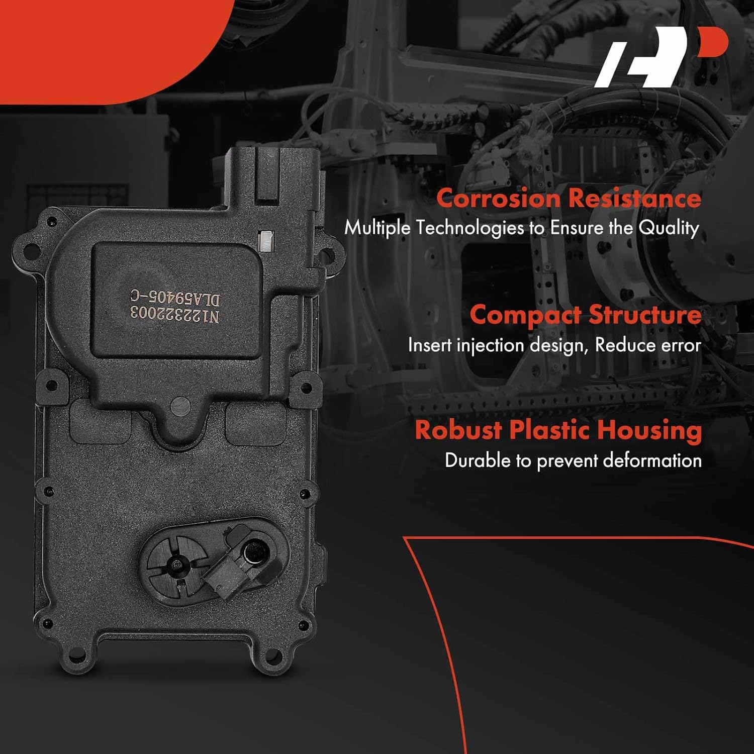 A-premium Door Lock Latch Actuator + Window Regulator Compatible with Hyundai Accent 2000-2005 & Dodge Verna 2004-2005, Sedan, Front Right Passenger Side