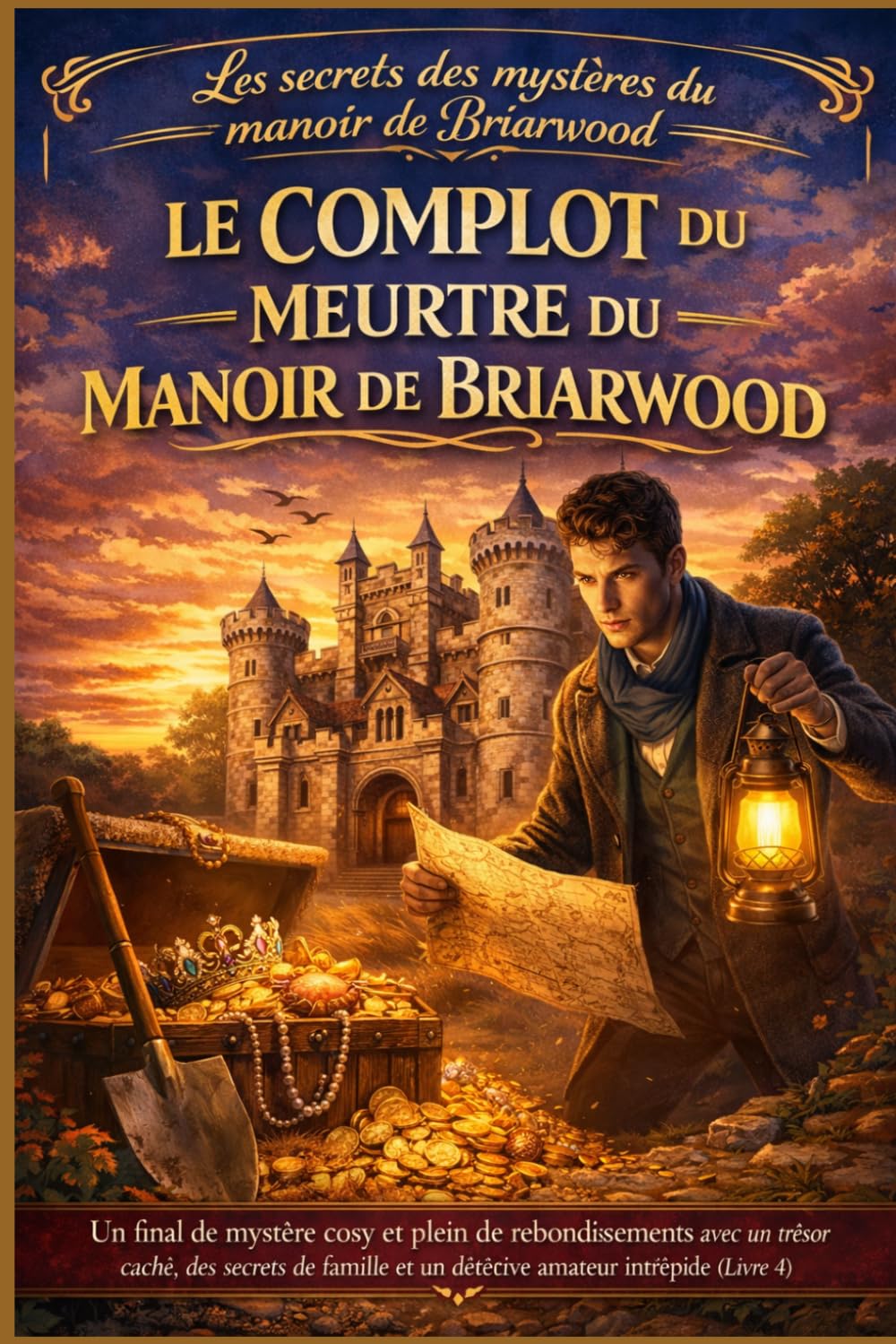 LE COMPLOT DU MEURTRE DU MANOIR DE BRIARWOOD: Un final de mystère cosy et plein de rebondissements avec un trésor caché, des secrets de famille et un ... secrets des mystères du manoir de Briarwood)