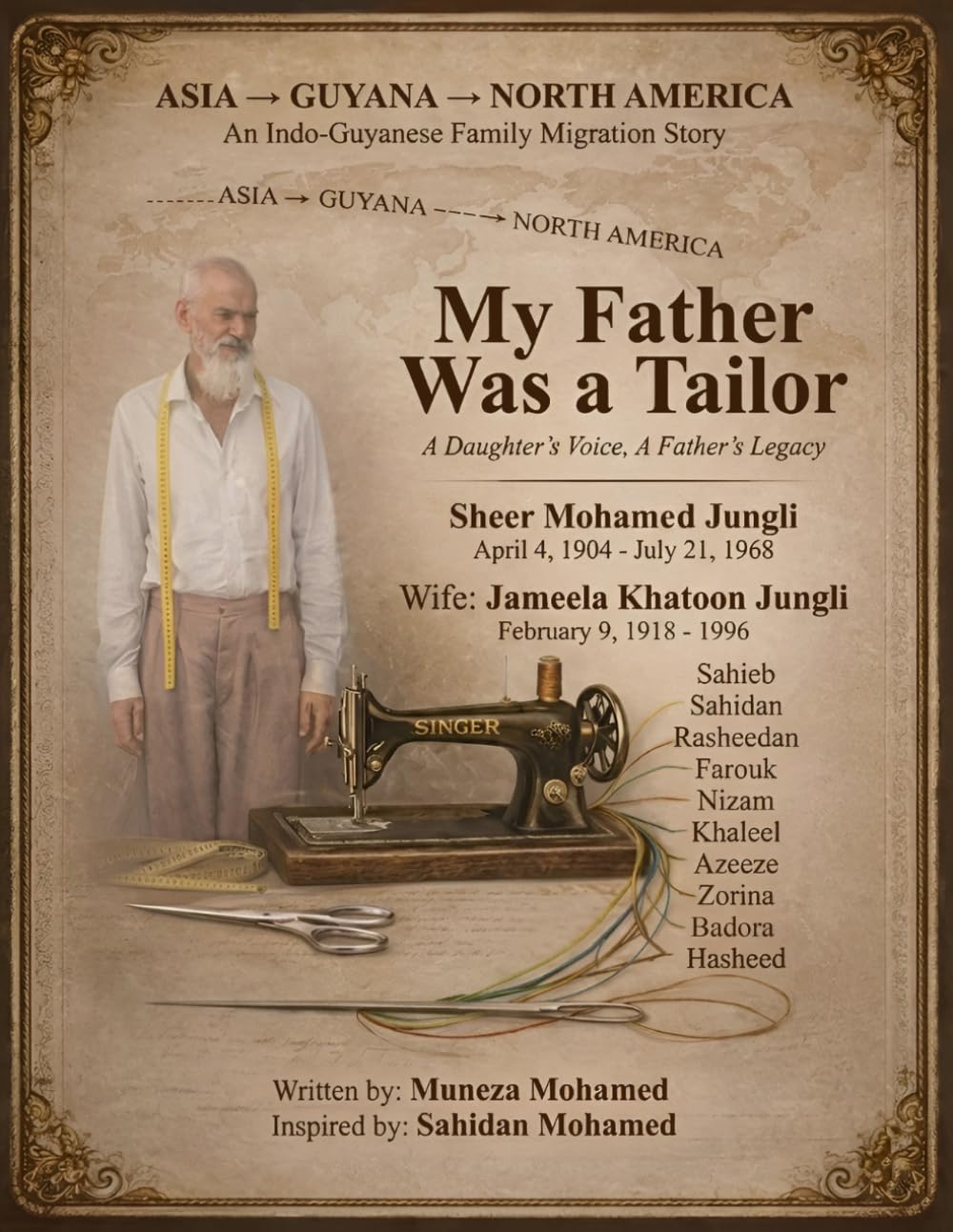 My Father Was a Tailor: A Daughter's Voice, A Father's Legacy