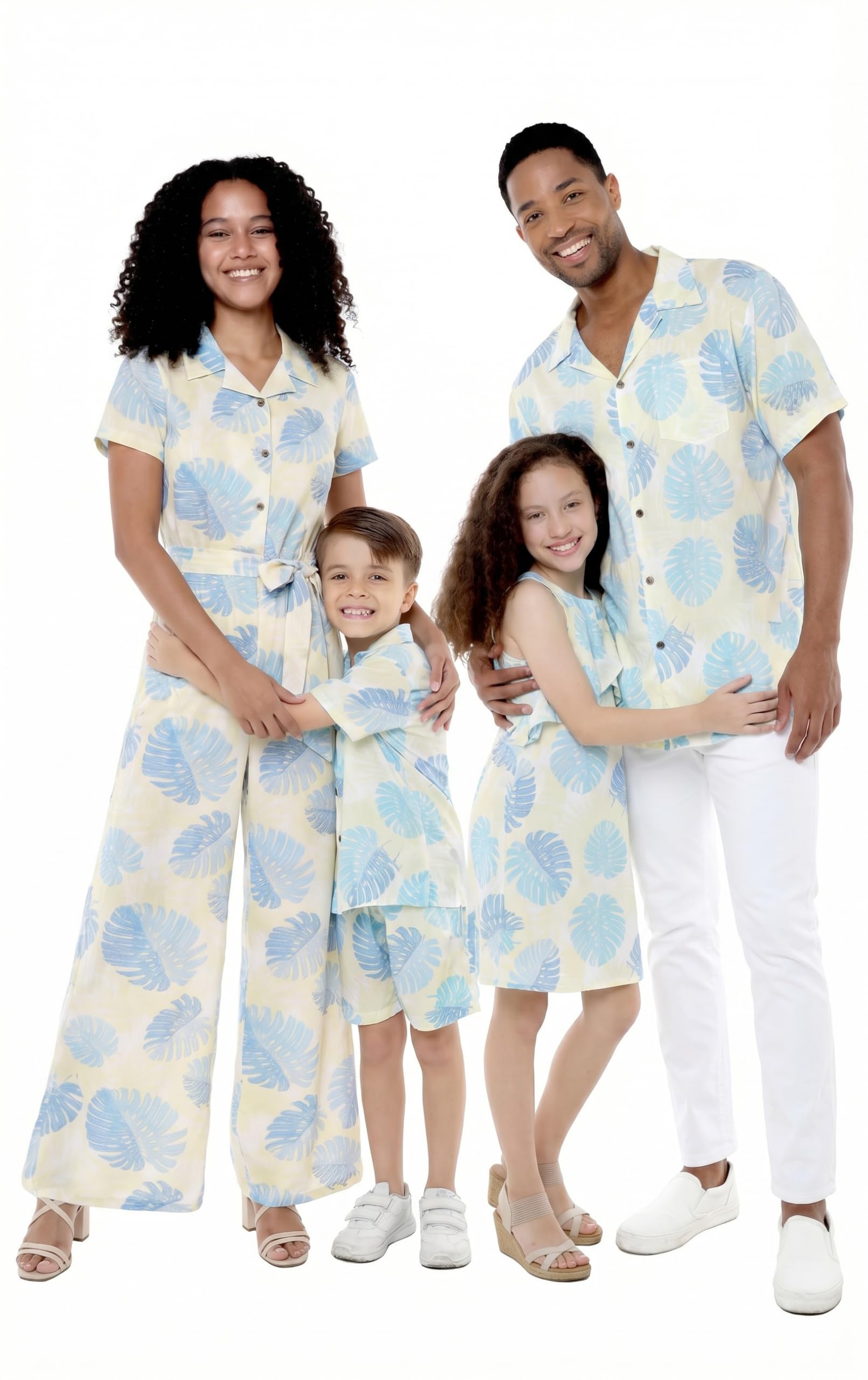 Hawaii Hangover Family Matching Hawaiian Clothes, Pacific Palm Cream