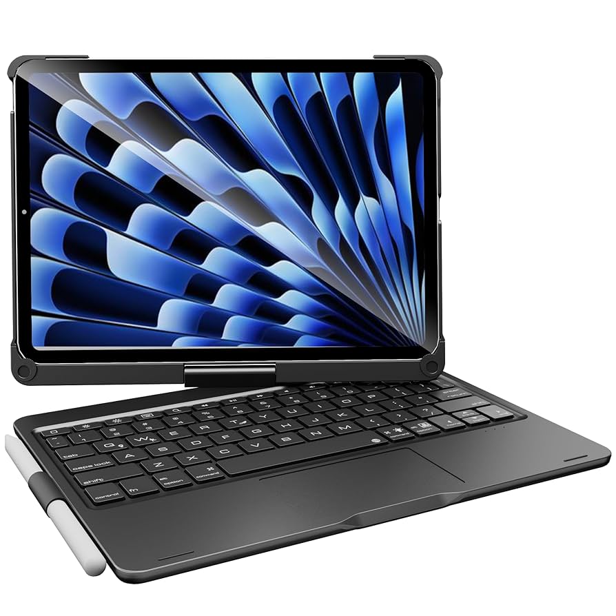 Amazon.com: pekarejue Wireless Keyboard Case for Apple iPad
