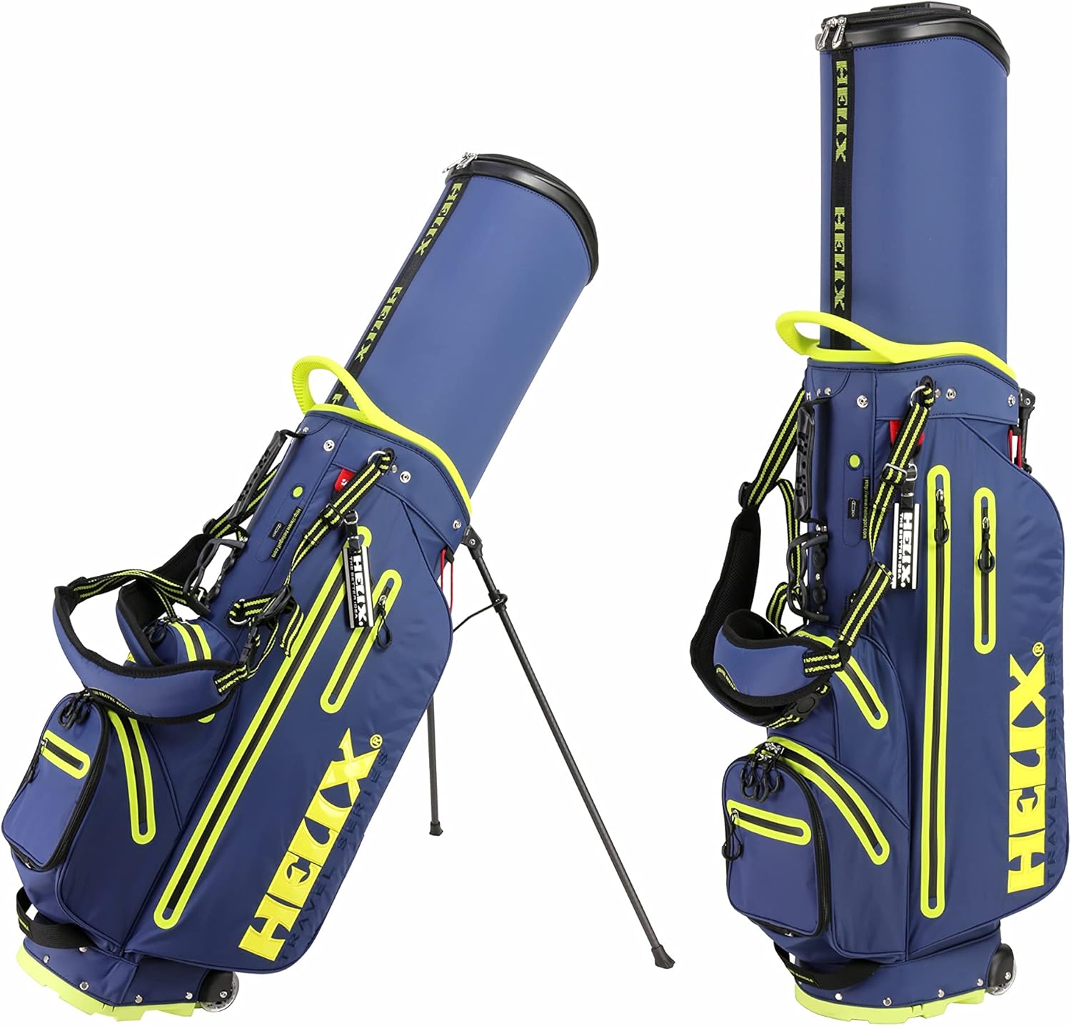 Buy Helix Golf Stand Bag Retractable, 6 Way Dividers with Backstrap