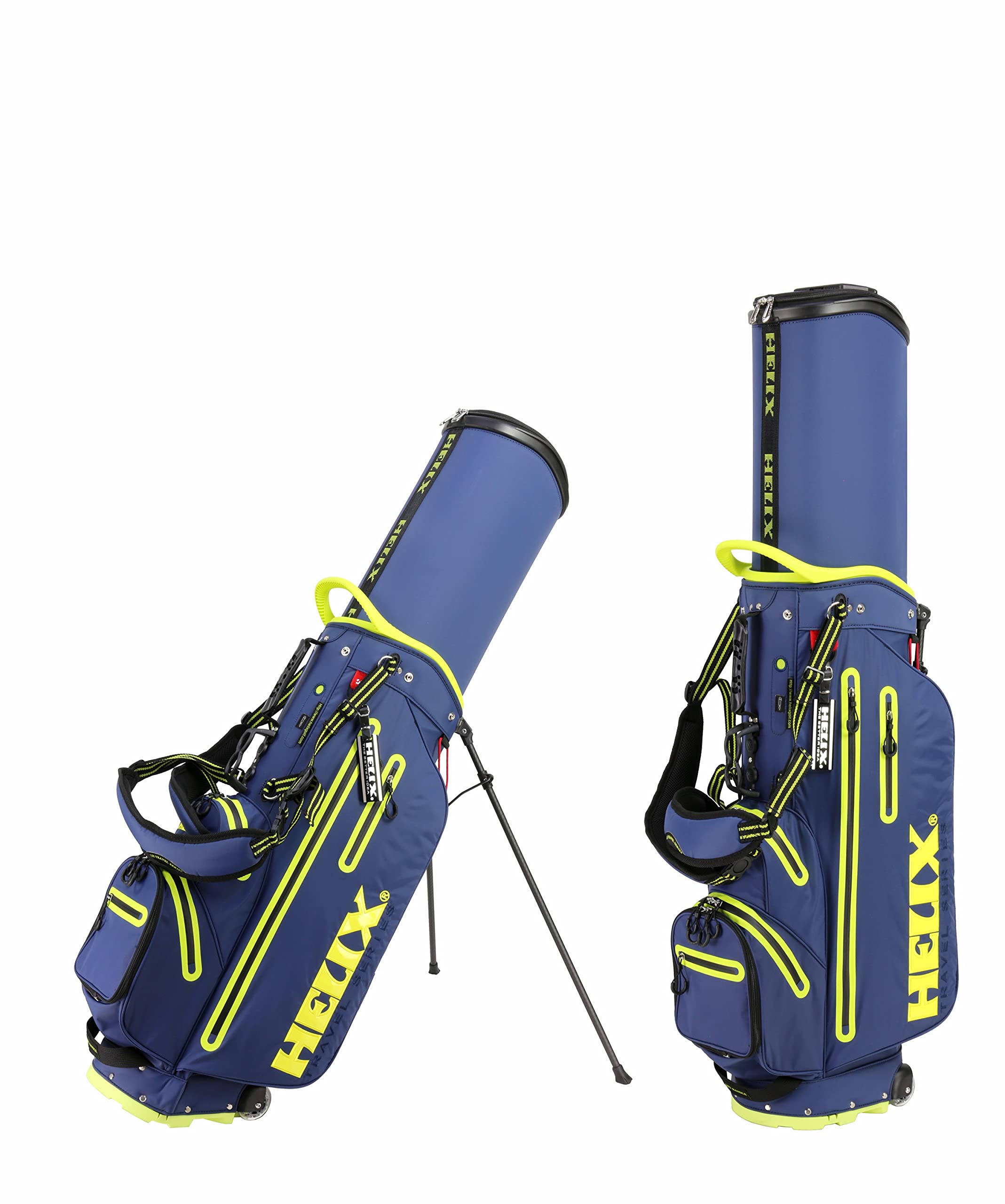 Buy Helix Golf Stand Bag Retractable, 6 Way Dividers with Backstrap