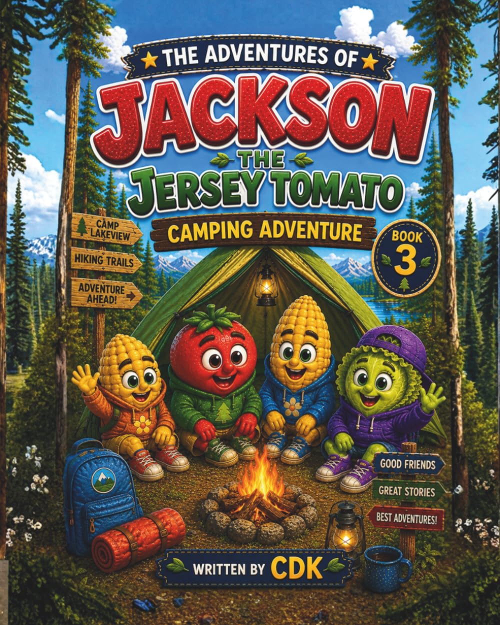The Adventures of Jackson the Jersey Tomato: Camping Adventure