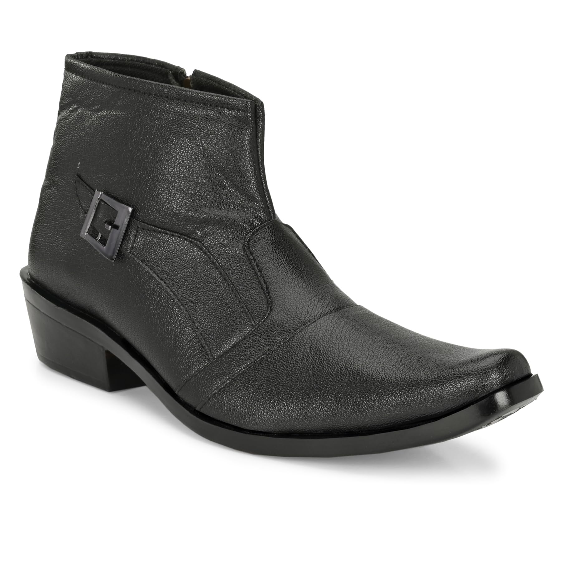 Karaddi Mens BLack Ankle Boots/Formal Shoes (B07YLV6H3F) Amazon Price History, Amazon Price Tracker