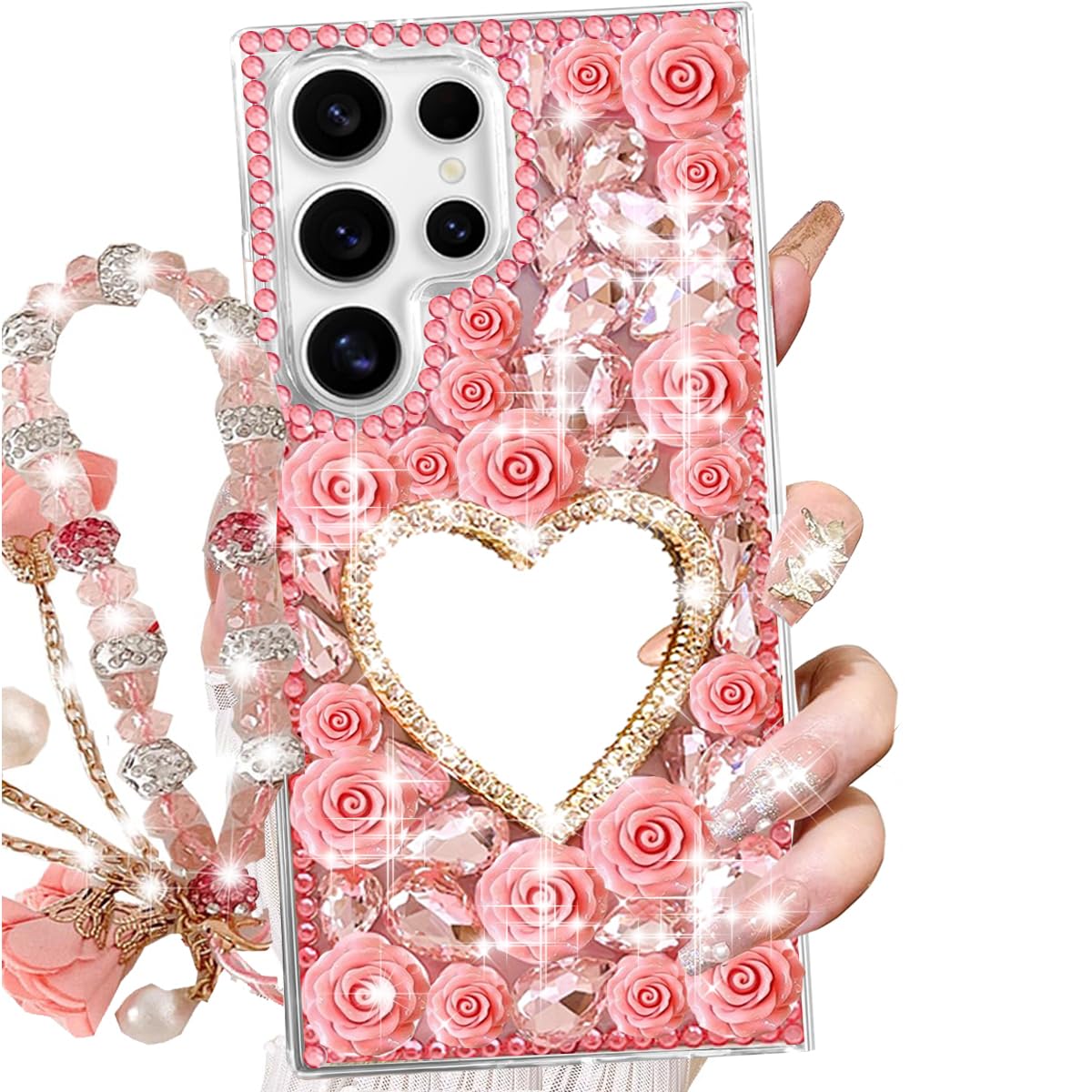 Amazon.com: Changjia for Samsung Galaxy S26 Ultra Glitter Bling