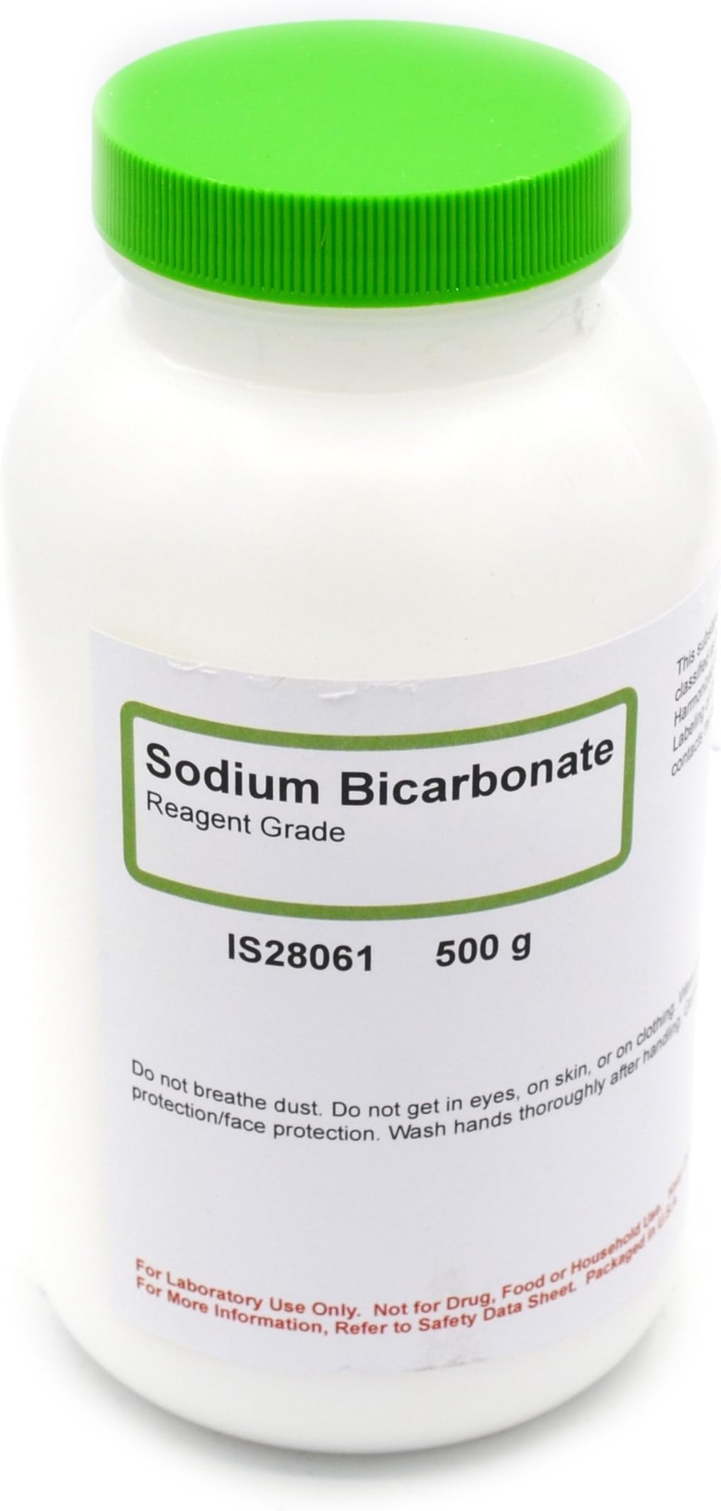 Reagent-Grade Sodium Bicarbonate, 500g - The Curated Chemical Collection