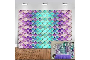 Mermaid Backdrop for Under the Sea Adventures