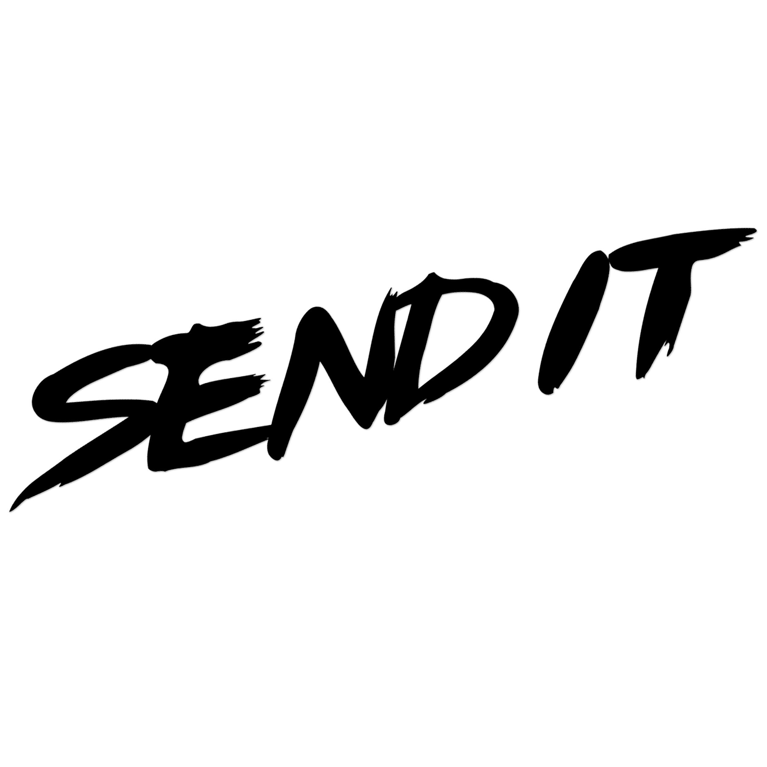 Send It Vinyl Decal Funny Car Truck Sticker