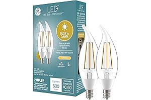 GE Motion Sensor Dusk to Dawn LED Light Bulbs