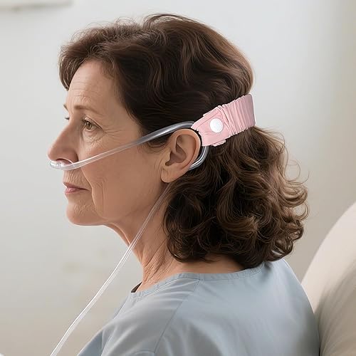 Miniatura 8 de Correa de cánula nasal para protección de oídos, protectores de oídos para tubos de oxígeno, correa de cánula para la cabeza, ajuste seguro para