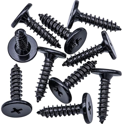 Miniatura 1 de Rexka 10 piezas Cubierta de parachoques Fender Liner Splash Shield Tornillo Retenedor 90103-TA0-000 Compatible con Honda Acura Accord Civic CR-V