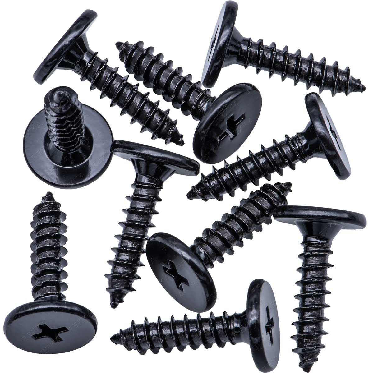 Rexka 10pcs Bumper Cover Fender Liner Splash Shield Screw Retainer 90103-TA0-000 Compatible with Honda Acura Accord Civic CR-V CR-Z Crosstour Fit HR-V