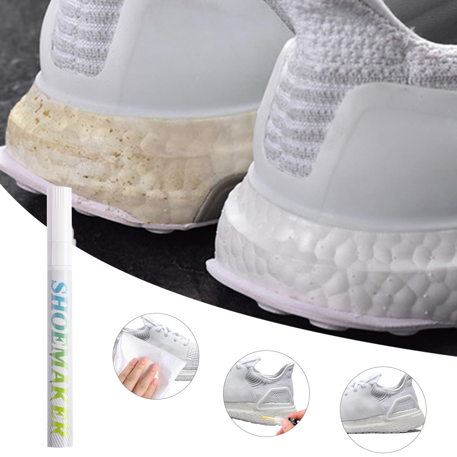 Chromic Restoration - Shoe Markers for Sneaker Logistics | Pigment Frame with Molecular Logic, High Fidelity Whitening Hub & Leather Safe Nodes for Boots and Sportswear