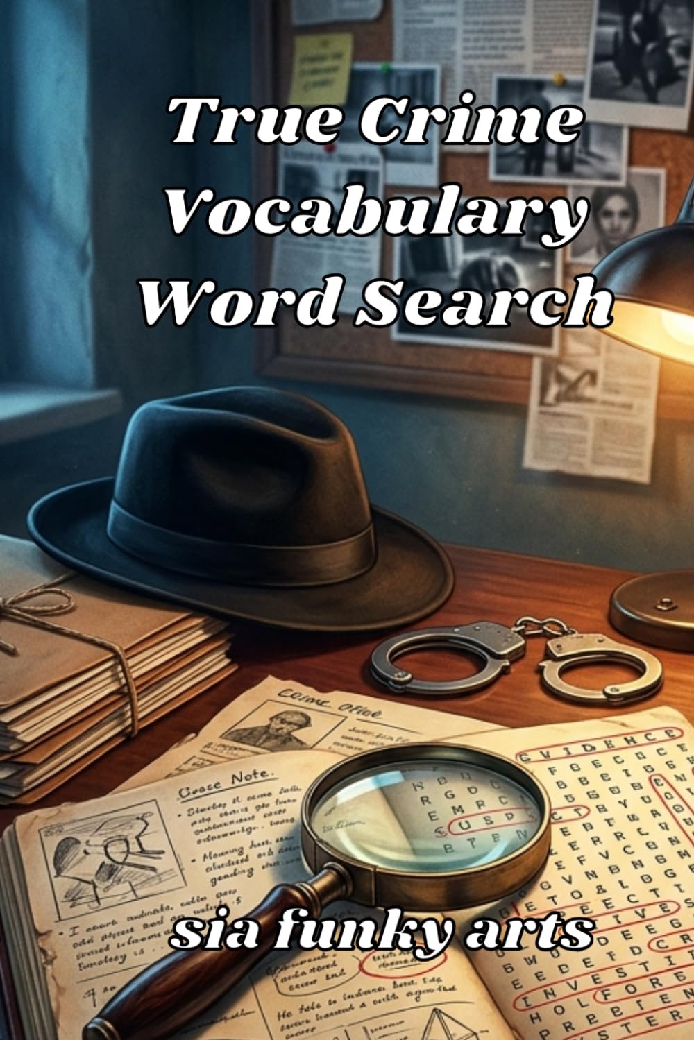 True Crime Vocabulary Word Search: Large Print Puzzle Book Featuring Crime Terms, Investigations, Detectives, Forensics & Criminal Psychology (3-in-1 creativity Book Series)