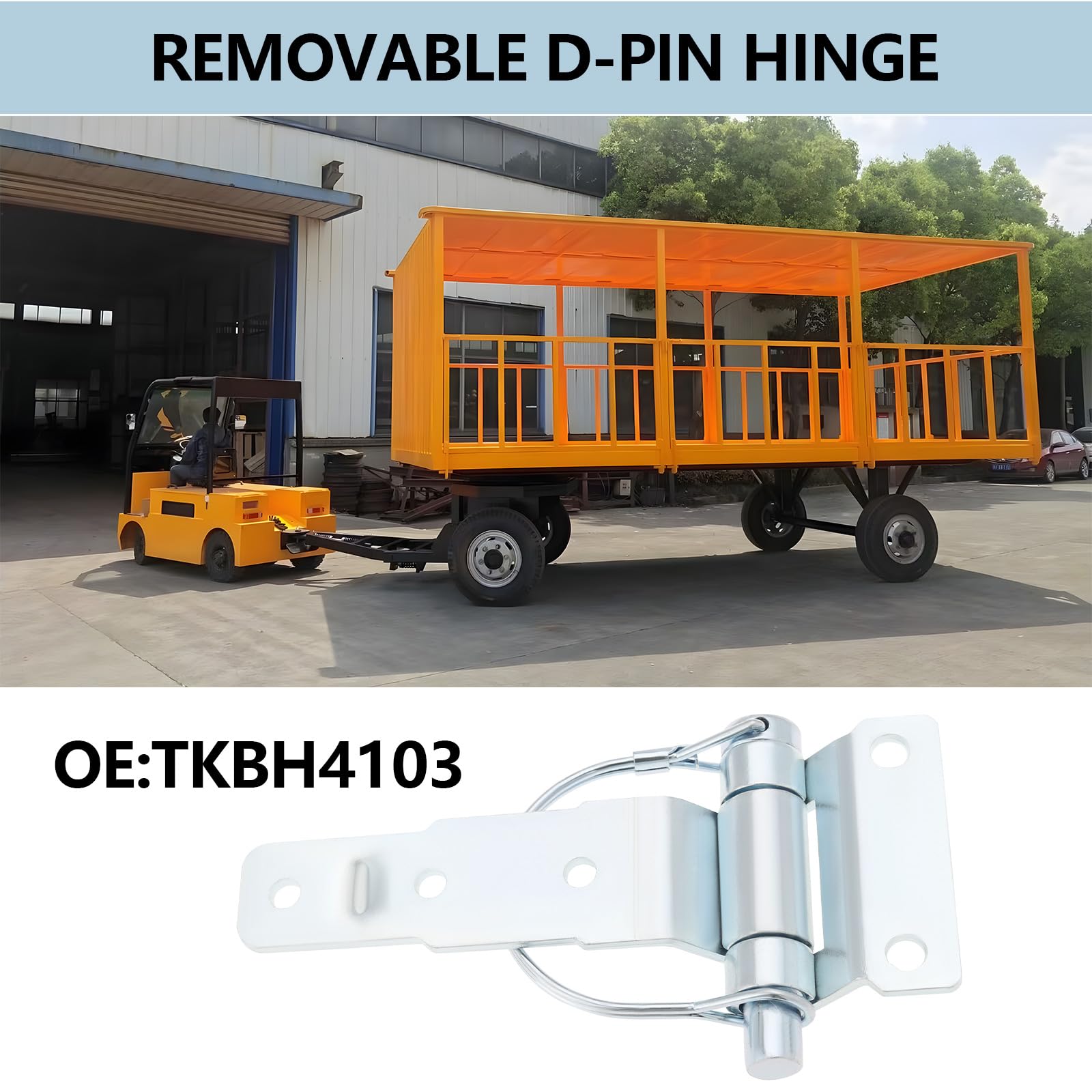 2 Pezzi Cerniere In Acciaio Rimovibili Tipo D Da Cerniera Per Auto Perno Rimovibile Hardware Adatto Per Camion Con Rimorchio Van Caravan Rimorchio Per Cavalli Zincatura
