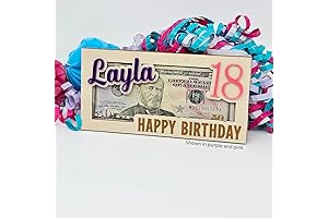 Personalized Birthday Money Holder - A Memorable Way To Present Gifts On Special Occasions