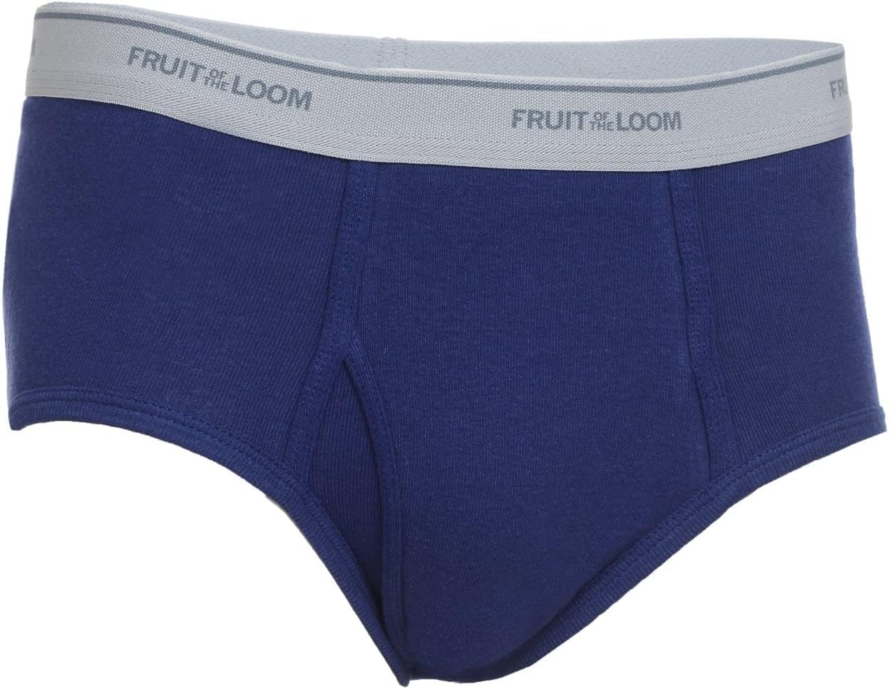Fruit of the Loom Men's Fashion Briefs 12-Pack Value MYSTERY COLORS Cotton Waistbands Vary X-Large Assorted