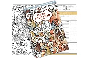 Adult Coloring Calendar 2023: A Daily Dose of Coloring Therapy