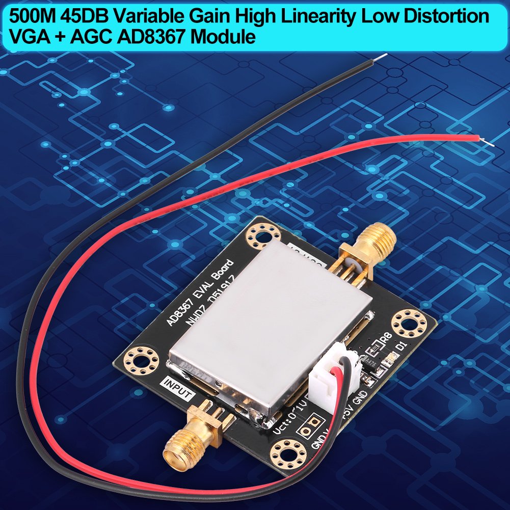 Module AGC 500M Avec Gain Variable 45 DB, Haute Fiabilité Et Faible Distorsion Pour Performances IMAL, Idéal Pour Systèmes Et Transmission