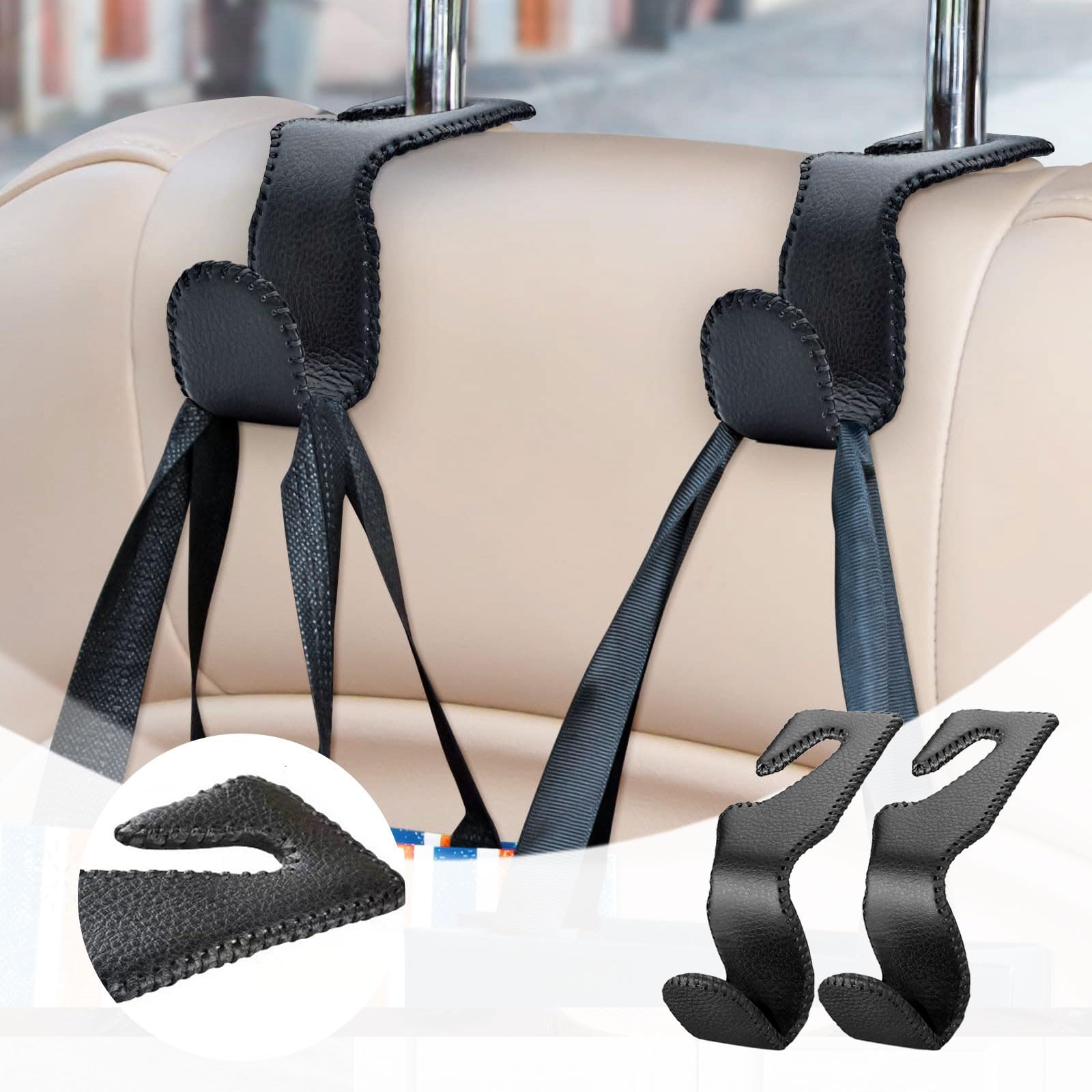 Zocipro 2Pcs Riempitivo per Sedili Auto, Striscia a Prova di Perdite Sul Lato del Sedile con 2