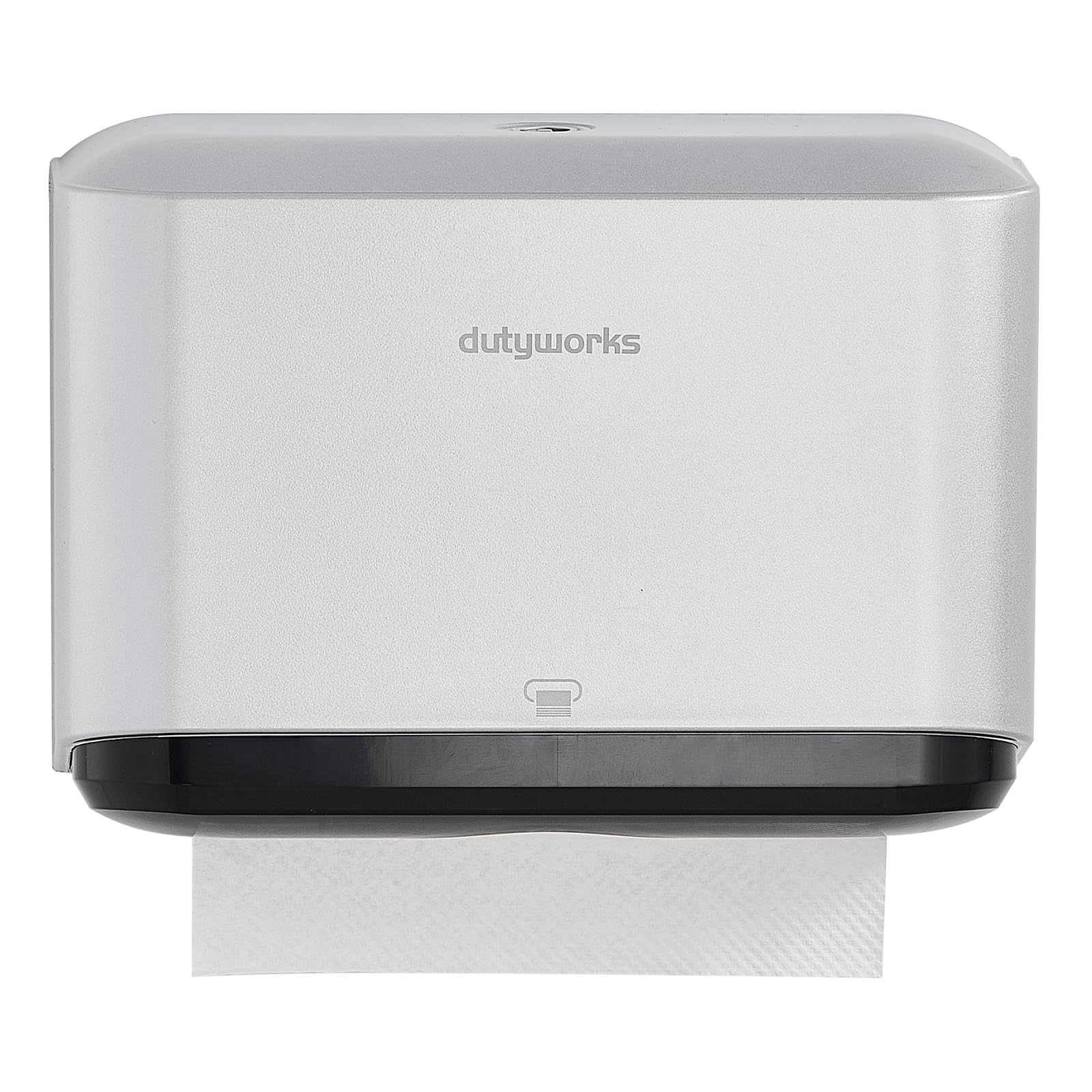 Multifold Paper Towel Dispenser Wall Mount, Silver