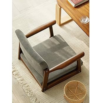 ダイニングチェア kaki CHINON CHAIR WOOD SEAT Amazon.com: SHJQJL Solid Wood Floor Chair for Sitting On The