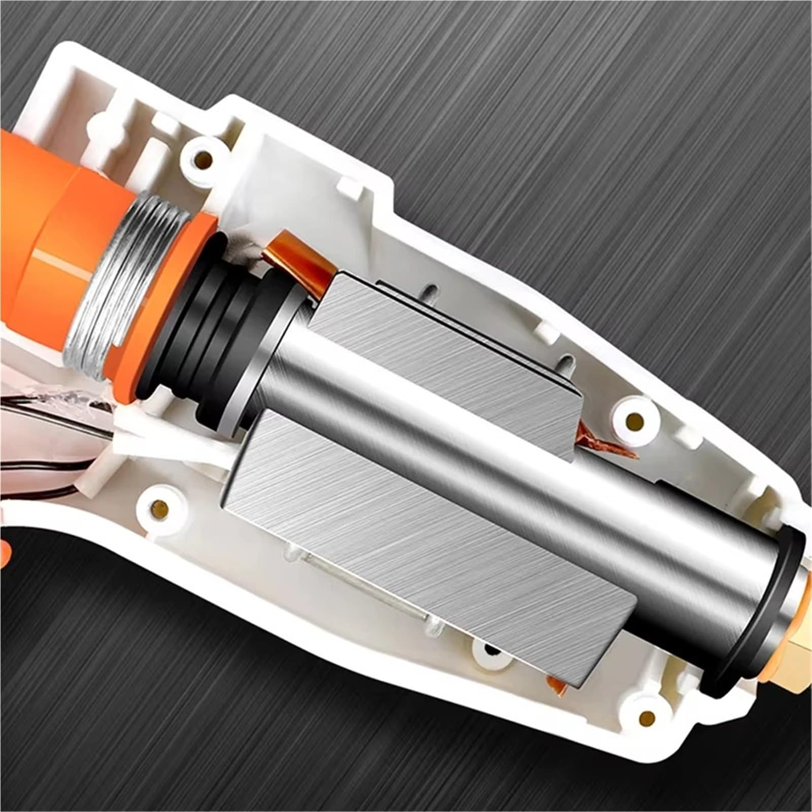 Pistola per colla a caldo, Pistola Per Colla A Caldo Da 100 W Fai -da -te Mini Pistole Industriali Di Utilizzare Bastoncini 11 Mm Due Stili